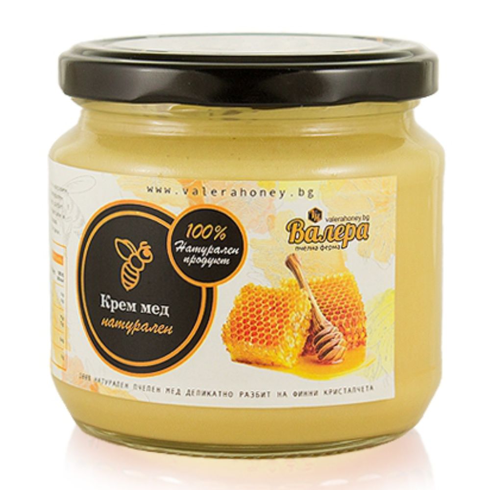 Крем мед натурален 450 гр.