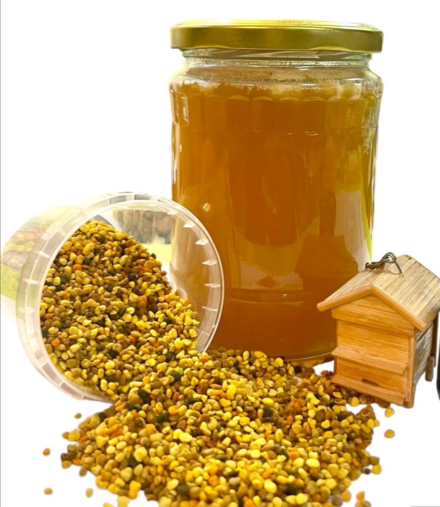 Мед букет и пчелен прашец