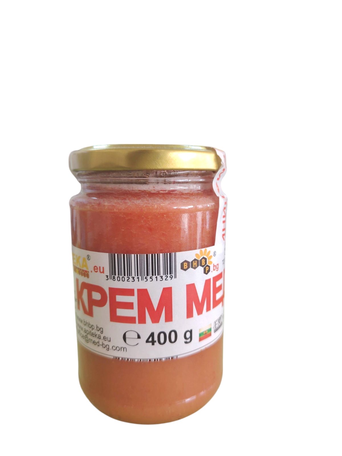 Крем мед с боровинки