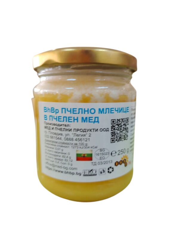 Мед с пчелно млечице